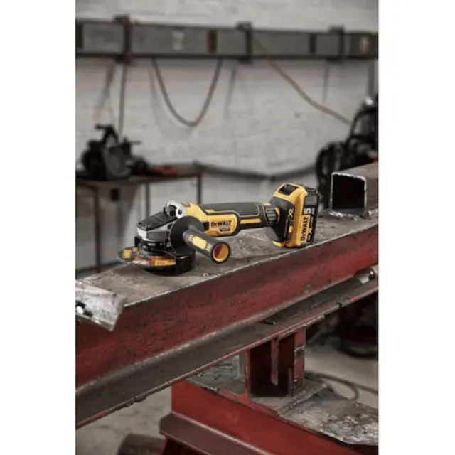 DeWalt DCG405P2 - Γωνιακός Τροχός Μπαταρίας 18V XR Brushless σε Βαλίτσα Μεταφοράς TSTAK με Φορτιστή + 2 Μπαταρίες 5.0Ah (2×5.0Ah) 2