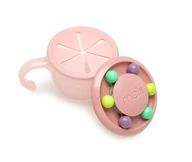 Melii Δοχείο Φαγητού για σνακ Abacus Pink MEL11700