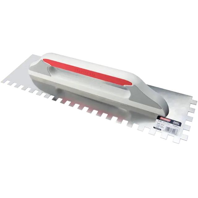 ΜΥΣΤΡΙ ΠΛΑΚΑΤΖΙΔΩΝ INOX 130x480mm ME ΔΟΝΤΙ 8x8mm BENMAN 70994