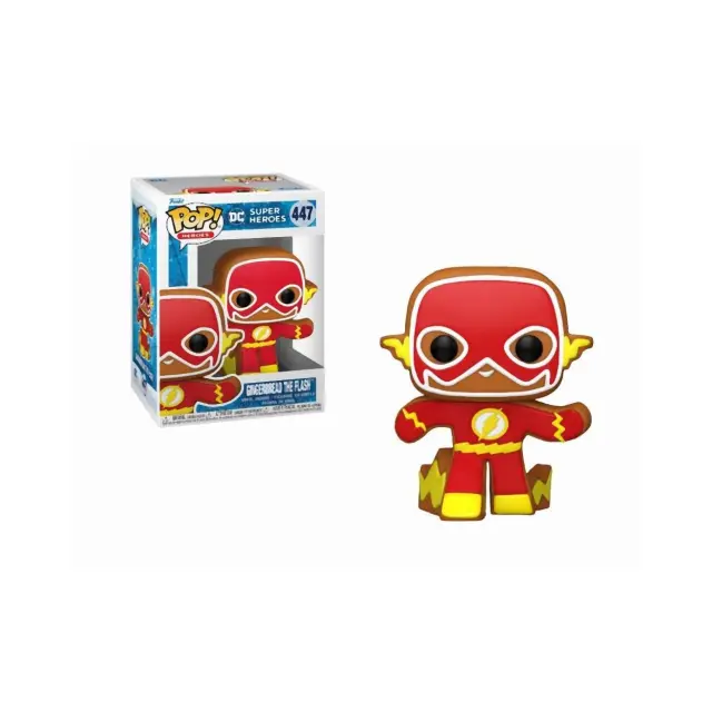 Funko POP! Φιγούρα Βινυλίου Heroes: DC Super Heroes Holiday - Gingerbread The Flash #447 Vinyl Figure 2