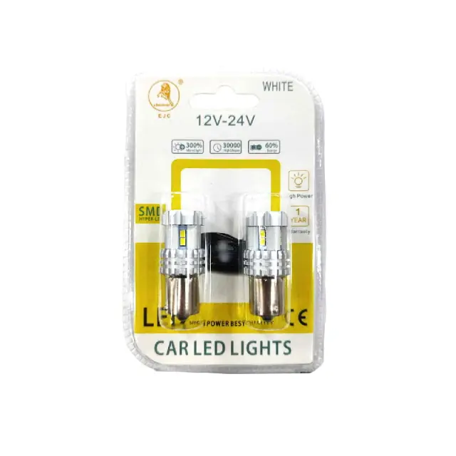 EJC Λάμπες Αυτοκινήτου EMO-3020-12SMD-1156 12V-24 2τμχ ψυχρό φως – LED light 001103