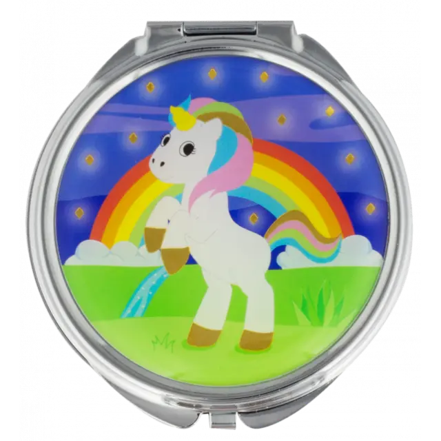 Pylones Καθρεφτάκι Τσέπης / Pocket Mirror: Lady Look (7 σχέδια) Unicorn