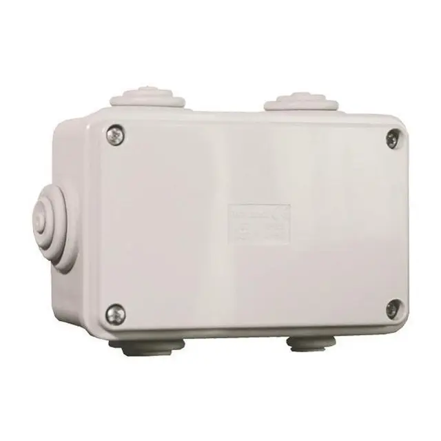 Κουτί Εξωτερικό Στεγανό Β.Μ IP65 Γκρι 112x75x51mm EUROLAMP 151-31521