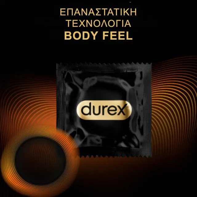 Durex Προφυλακτικά Total Connection 10τμχ για Μεγάλα Μεγέθη Λεπτά για Φυσική Αίσθηση Natural 3