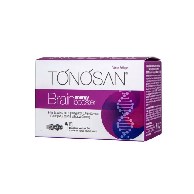 Uni-Pharma Tonosan Brain Energy Booster 15x7ml