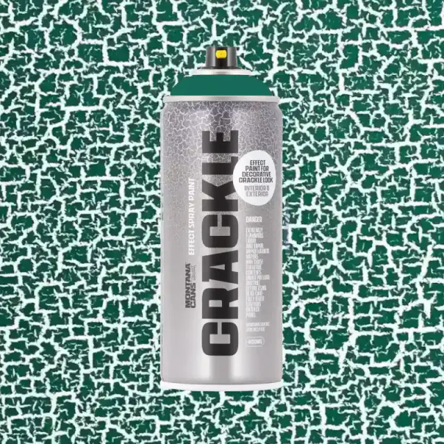 Montana Crackle Effect Spray Paint 400ml EC6000-Patina Green