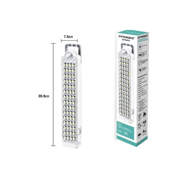 ARRANGO LED Φαναράκι Χειρός 39,5 cm 3200 mAh AT76415