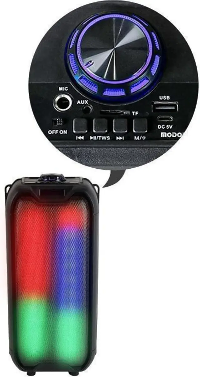 Ηχείο με λειτουργία Karaoke CMiK MK-8898 σε Μαύρο Χρώμα 2