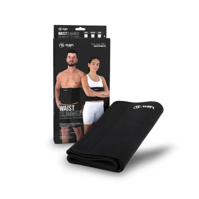 Amila Unisex Waist Slimming Belt Μαύρο 46908 (Amila) - Large 3