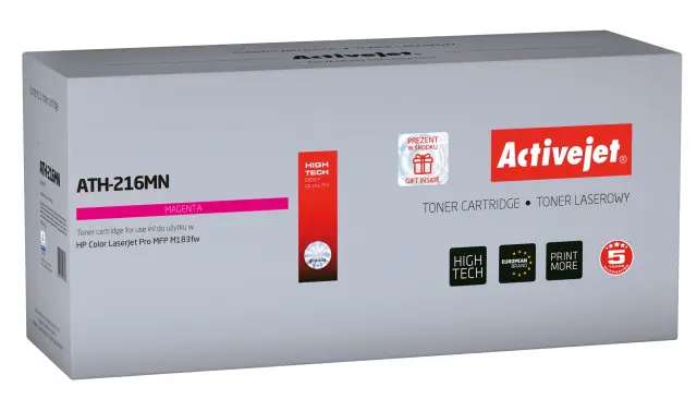 Activejet ATH-216MN Toner (replacement for HP 216A W2413A Supreme 850 pages red) with chip