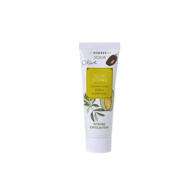 Korres Olive Stones Ιntense Exfoliation, Δυνατό Scrub Βαθιάς Απολέπισης 18ml