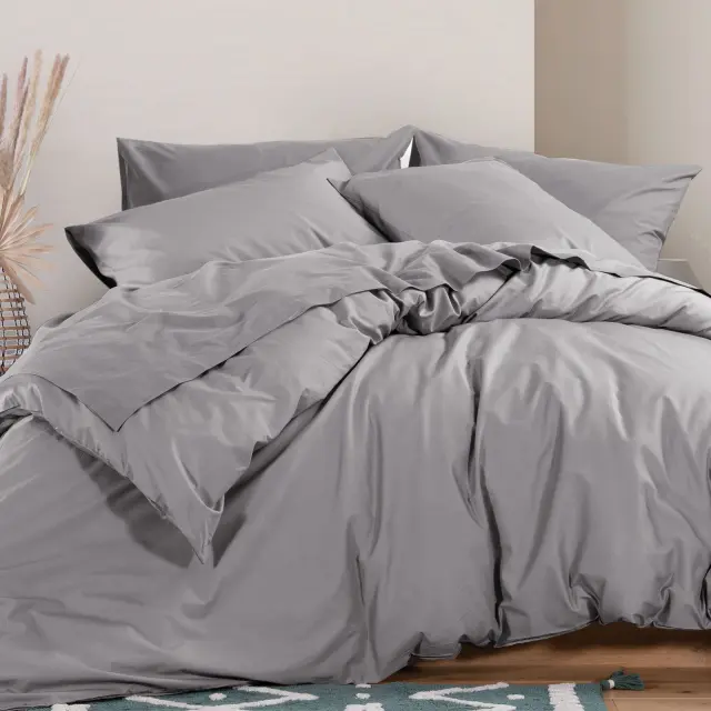 Nef-Nef Homeware Παπλωματοθήκη Basic-22 260x240 726-L.Grey