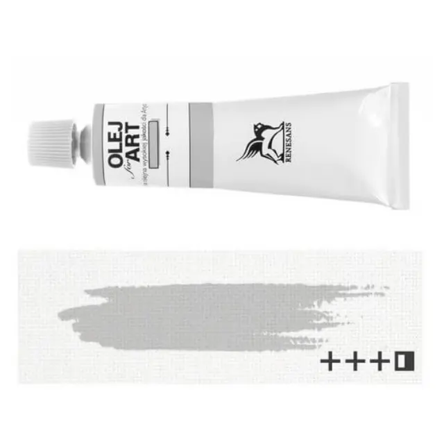 Λάδι ζωγραφικής Renesans 20ml - Metallic Silver