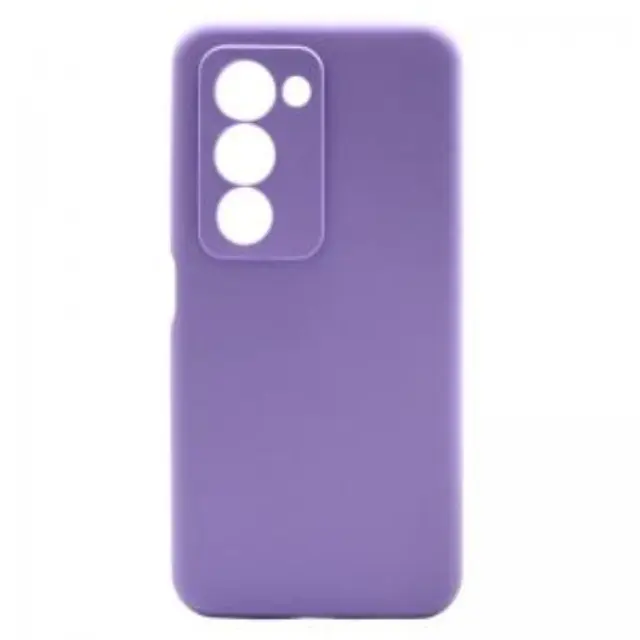 Θήκη Liquid Silicon inos Xiaomi Redmi 15 4G/ 15 5G Velvet Βιολετί N70023 2
