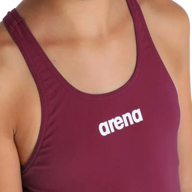 Arena Girl's Team Tech Swimsuit Μπορντό 004764-410 (Arena) - 6 Years 3
