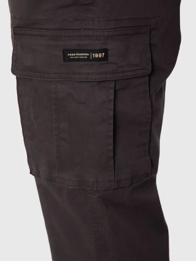 Funky Buddha Cargo Grey FBM010-002-02 - 28 2