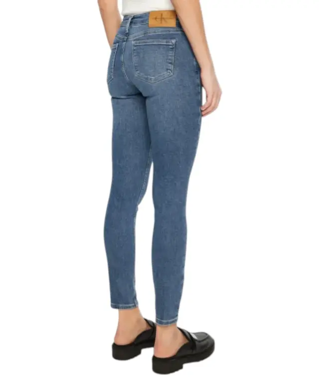 Calvin Klein - Γυναικείο Παντελόνι Mid Rise Skinny Jeans J20J224488-1A4 Μπλε 2