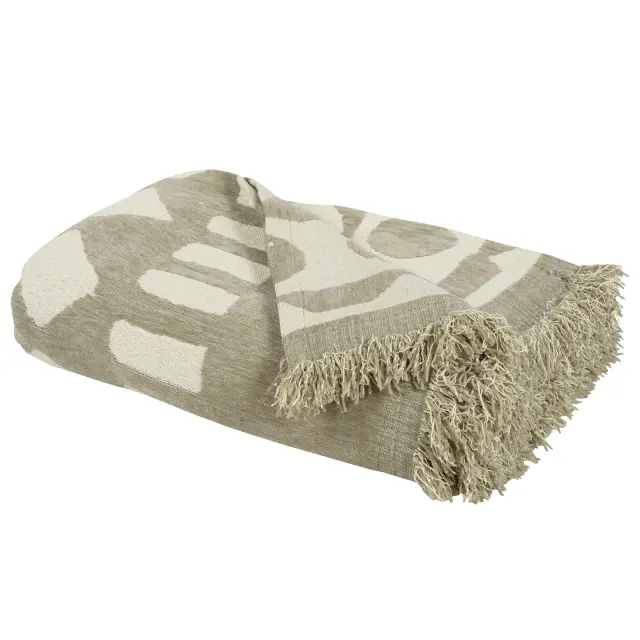Ριχτάρι Διθέσιο 180x250 Das Home 0276 Taupe-Cream 100% Chenille 2