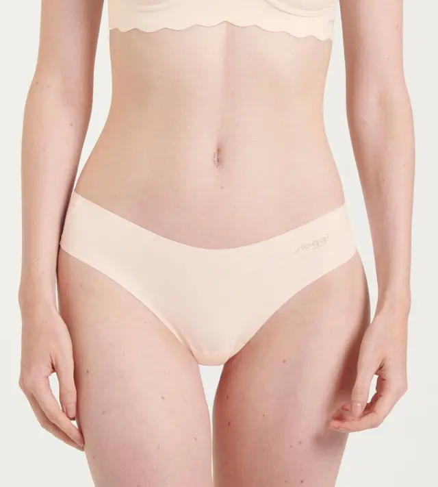 Sloggi Σλιπ Zero Modal 2.0 Hipstring Κρεμ 2-Pack