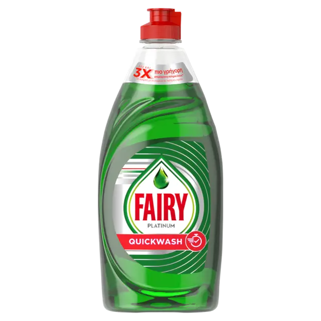 Fairy Πιάτων Platinum Quickwash Xεριού 520ml