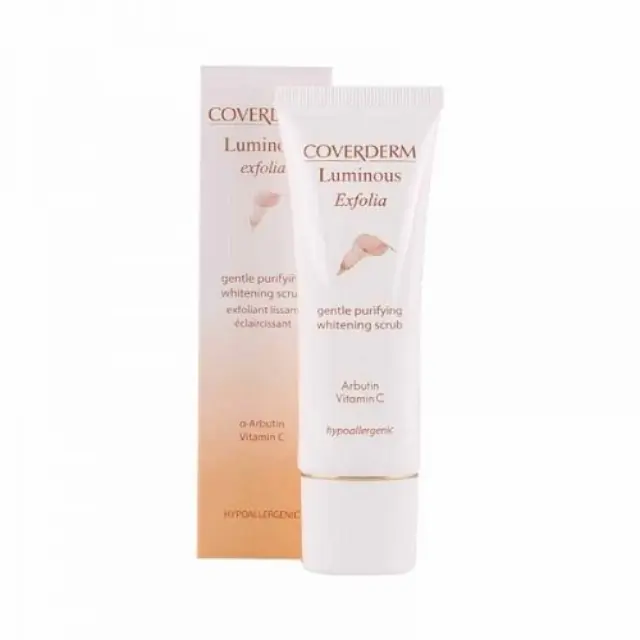 Coverderm Luminous Λευκαντική & Απολεπιστική Κρέμα Προσώπου 50ml
