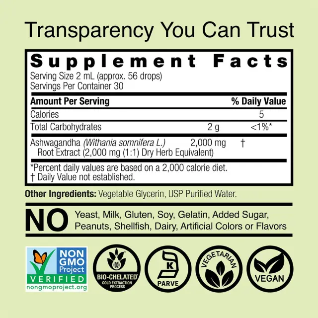 Nature's Answer Ashwagandha Extract 2