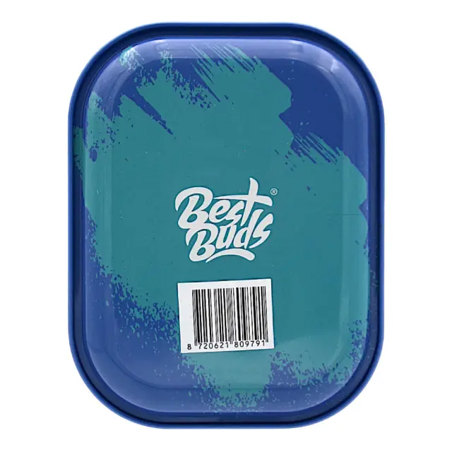 Best Buds Grand Daddy Purple Metal Rolling Tray Small 2