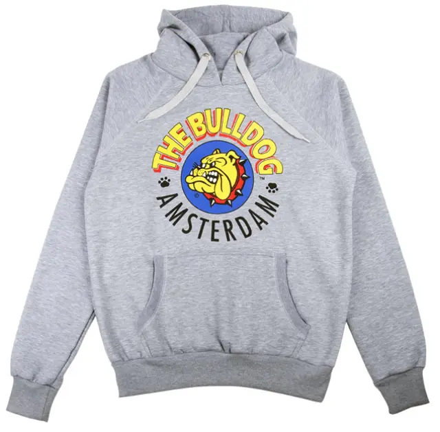 The Bulldog Amsterdam Φούτερ Original Hoodie Grey - XLarge