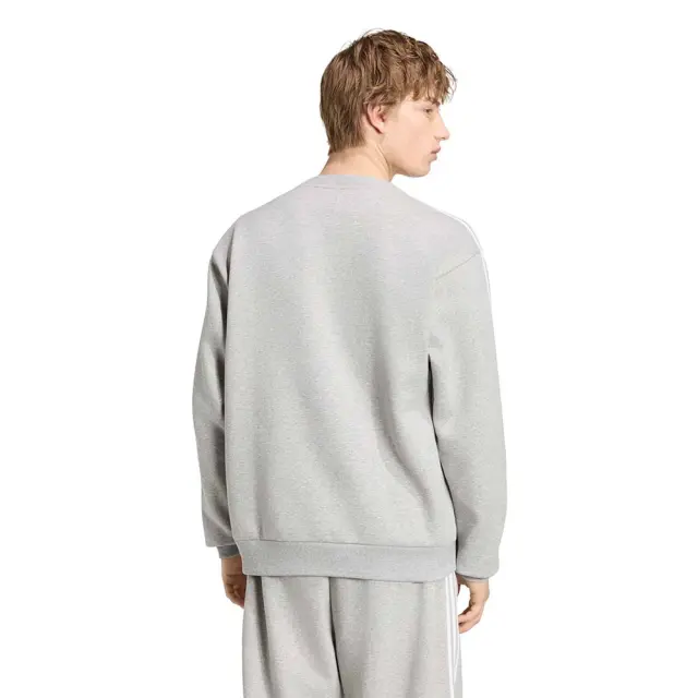 adidas Sportswear Men's 3Stripes Fleece Sweatshirt Γκρι KY4158 (adidas Sportswear) 2