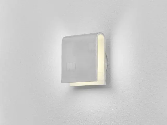 ITO Χωνευτό Φωτιστικό Τοίχου LED 9.7W Ματ Αλουμίνιο IP20 Αλουμινίου