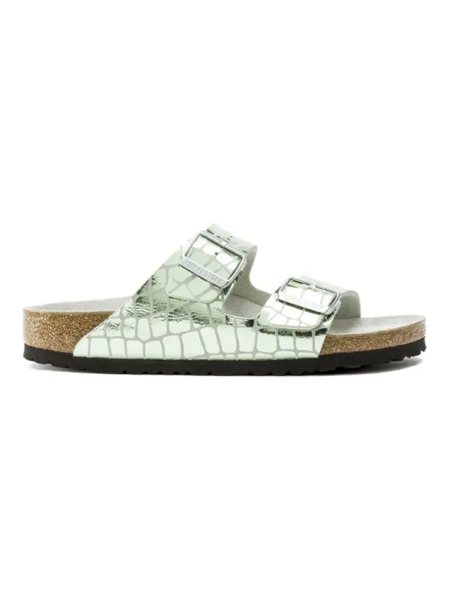 Birkenstock Πέδιλα Γυναικείο Microfiber Πράσινο BIR/ARIZONA GATOR 1016049 MINERAL - 37 3