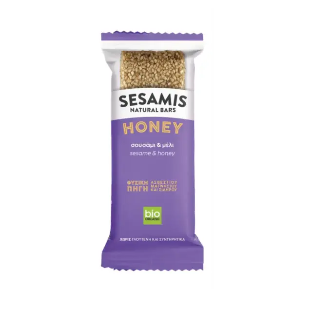 Sesamis Natural Bio Bars Σουσάμι,και Μέλι 34gr