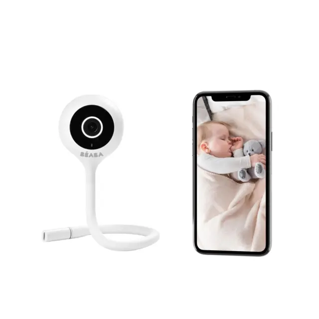 Ενδοεπικοινωνία Μωρού Beaba ZEN Connect με Κάμερα White BR78708