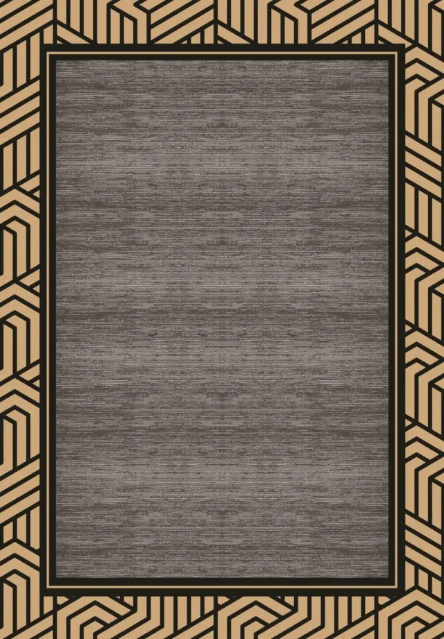 Χαλί Γκρι/Καφέ Ν.4144 120x180cm