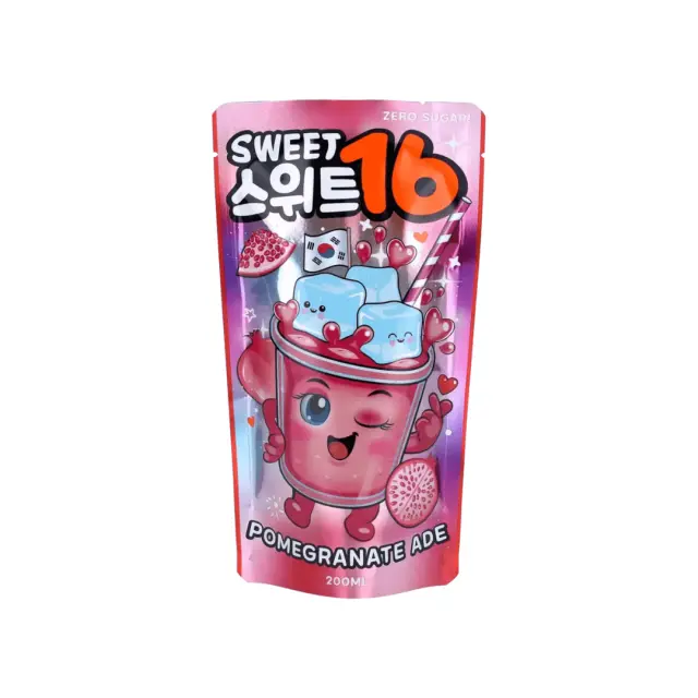 Sweet16 Pomegranate Ade Zero Sugar 200ml ΧΓ