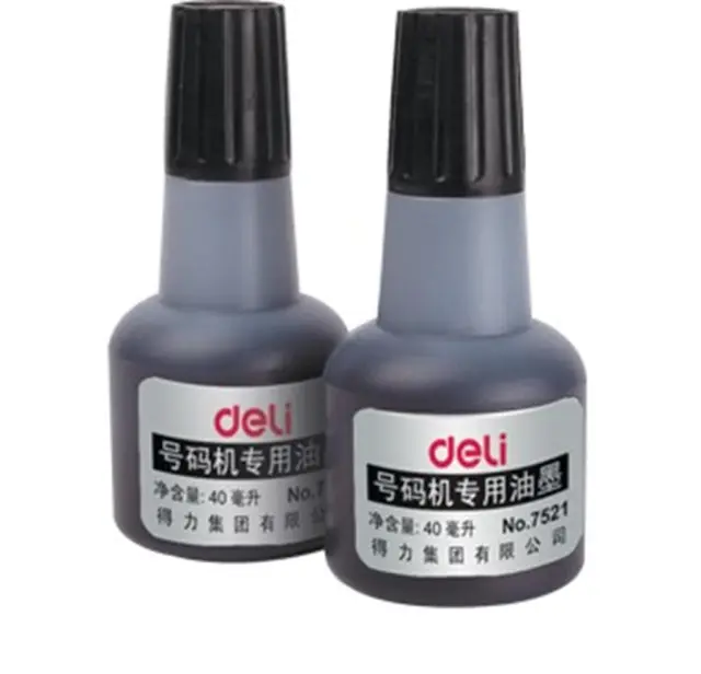 Ανταλλακτικό Μελάνι Deli 40ml Μαύρο E7521 / 231.7521 (Deli)