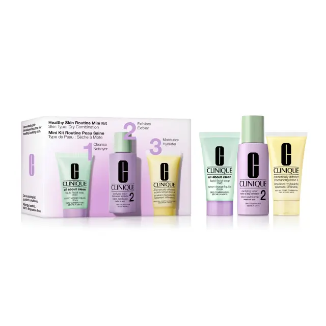 Healthy Skin Routine: Mini 3-Step Kit For Dry Skin