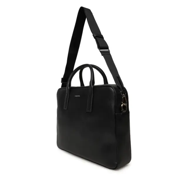 Ανδρική Τσάντα Laptop Calvin Klein LV04D3157G-UB1 Μαύρη Μαύρο - One Size 3