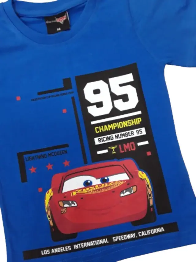 Μπλουζάκι T-shirt Cars 95 White 80102090011 - 7-8 Y (128cm) 2