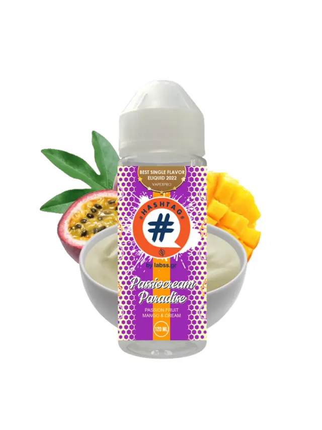 Passiocream Paradise 24ml (120ml) - Hashtag Flavorshots