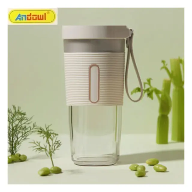 Andowl Q-L801 Μπλέντερ για Smoothies 0.42lt Λευκό 3