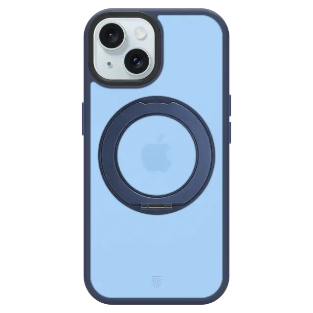Tactical MagForce Hyperstand Cover for Apple iPhone 15 Deep Blue 3