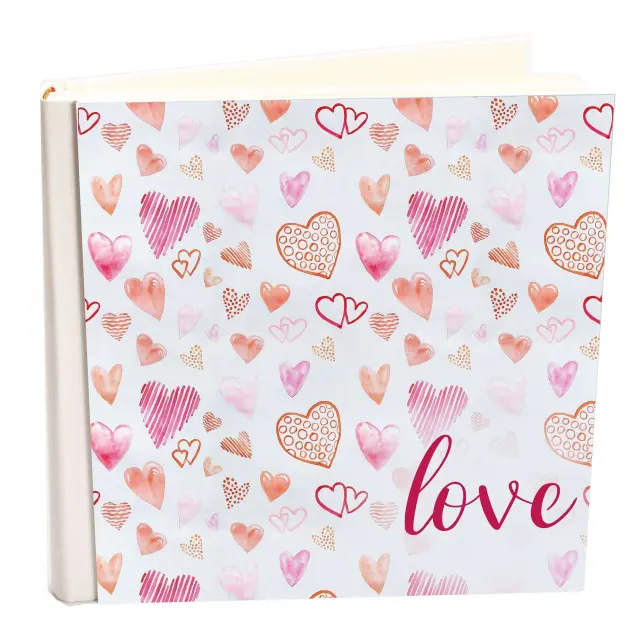Άλμπουμ my album Lοve boho style με ριζόχαρτο 35x35cm και κουτί άλμπουμ
