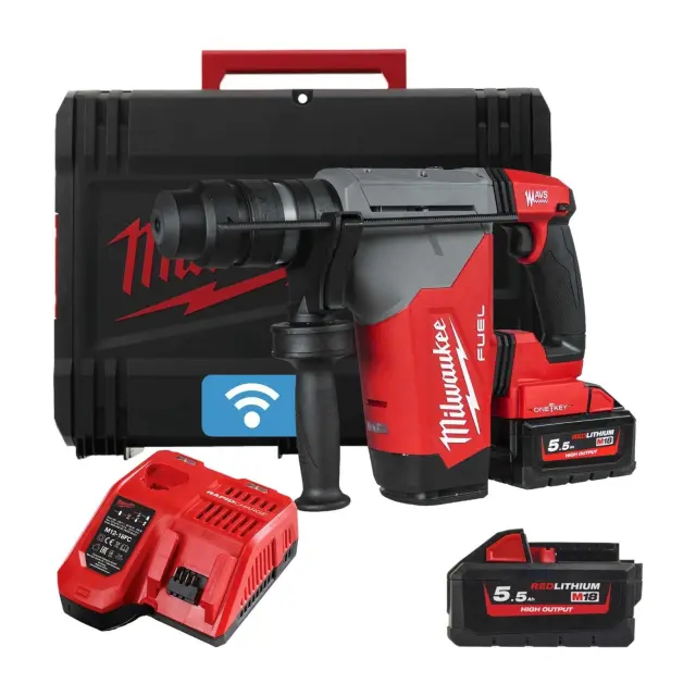 Milwaukee 4933478496 - Περ/κο Σκαπ/κο Πιστ/το Μπαταρίας M18 ONEFHPX-552X MW σε Βαλίτσα Μεταφοράς με Φορτιστή και 2 Μπαταρίες 5,5Ah (2x5,5Ah)