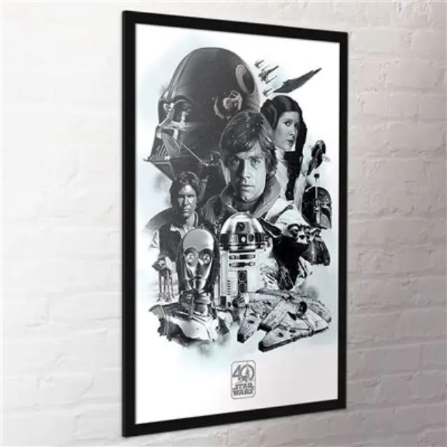 Αφίσα Pyramid International Star Wars 40th Anniversary (Montage) 61x91.5εκ - PP34164 2
