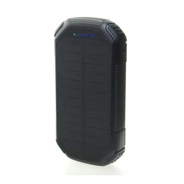 PowerNeed PowerBank 20000mAh with 1W Solar Panel Black (S20000C)