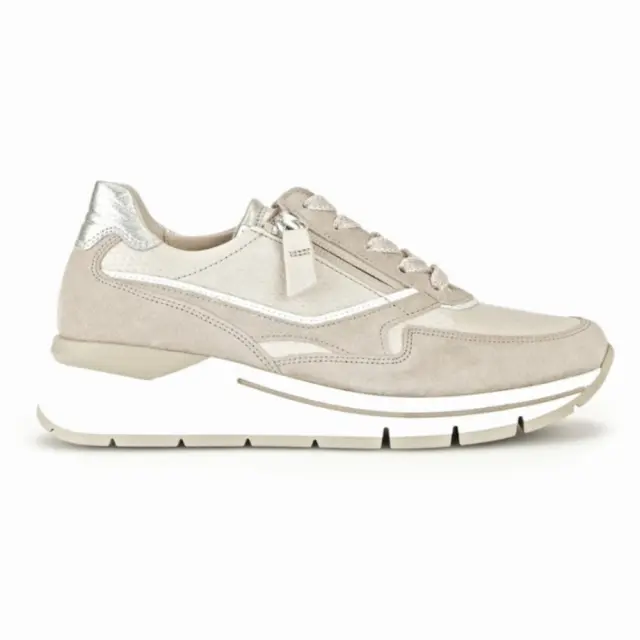 Gabor Sneakers Γυναικείο δέρμα Nubuck/δέρμα Μπεζ GAB/46588 63-MUSCHEL