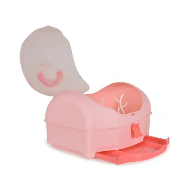 Cangaroo Στεγνωτήρας Μπιμπερό και Θηλών Blooming pink 3800146269319 2