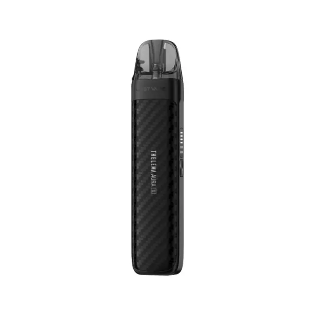 Thelema Aura S Pod Kit 1600mAh 3ml - Lost Vape - Carbon Black