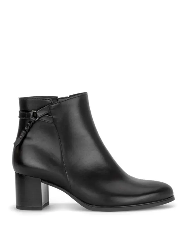 Gabor Μποτάκια Γυναικείο δέρμα Μαύρο GAB/805301 001-BLACK - 40 3